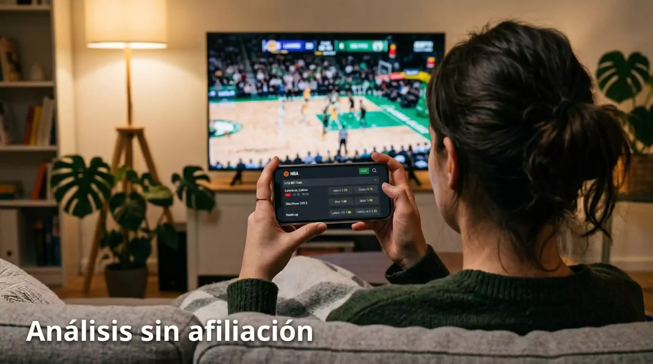Apuestas NBA en Bet365 España: mercados, cuotas y funciones