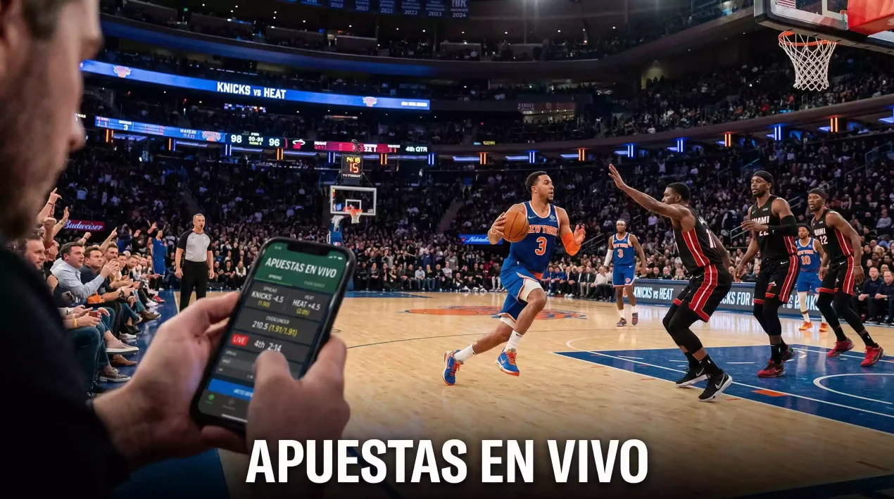 Apuestas NBA en vivo: datos en tiempo real y micromercados