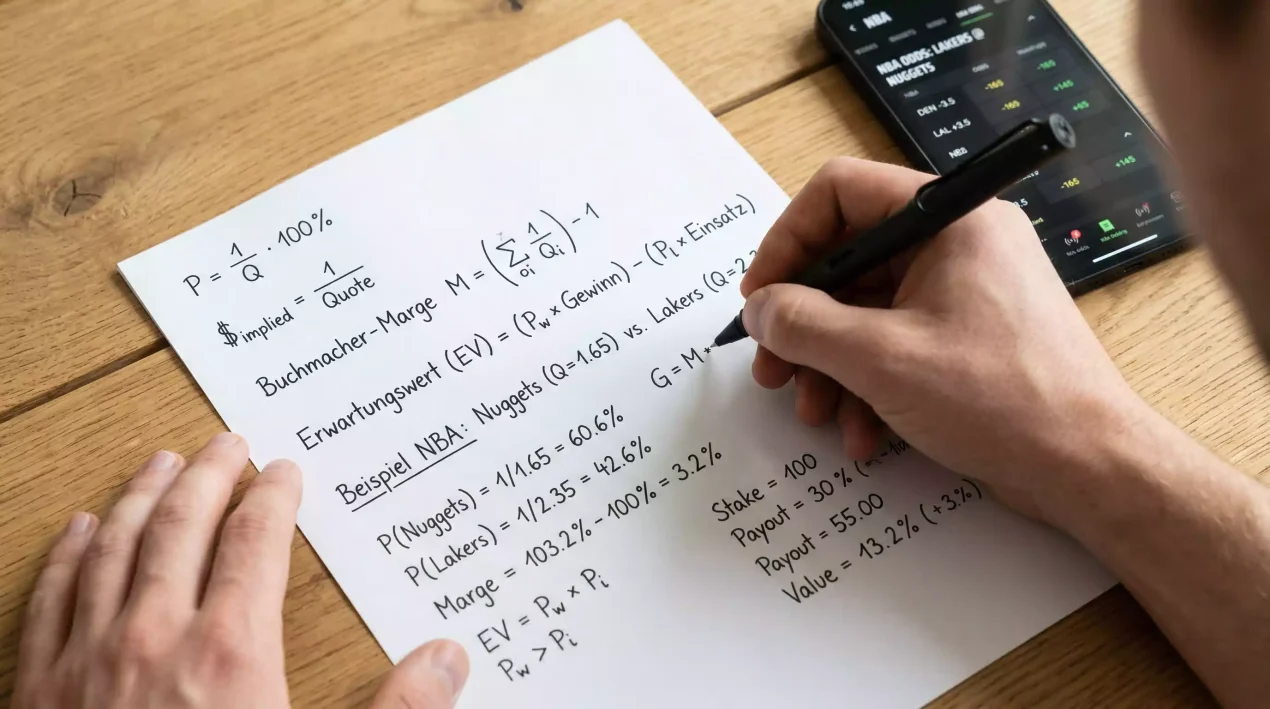 Calculadora de cuotas NBA: odds, probabilidad y ganancia