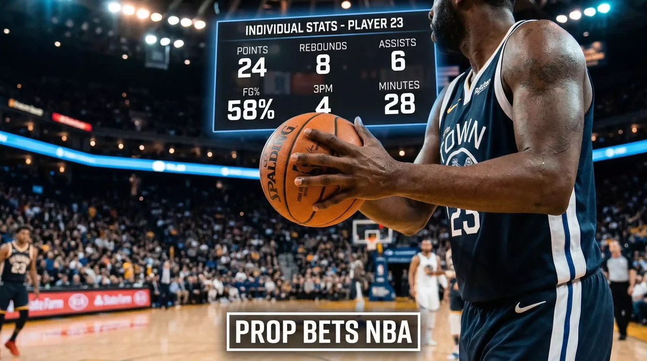 Prop bets NBA: apuestas de jugador con datos de integridad