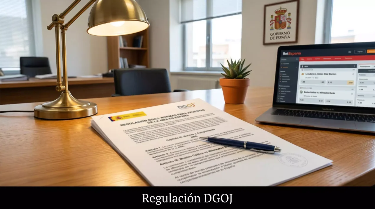 Regulación DGOJ y apuestas NBA: apostar de forma legal en España
